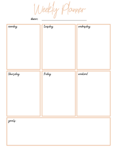 Nude Daily Planner