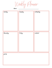 Load image into Gallery viewer, Pink Daily Planner
